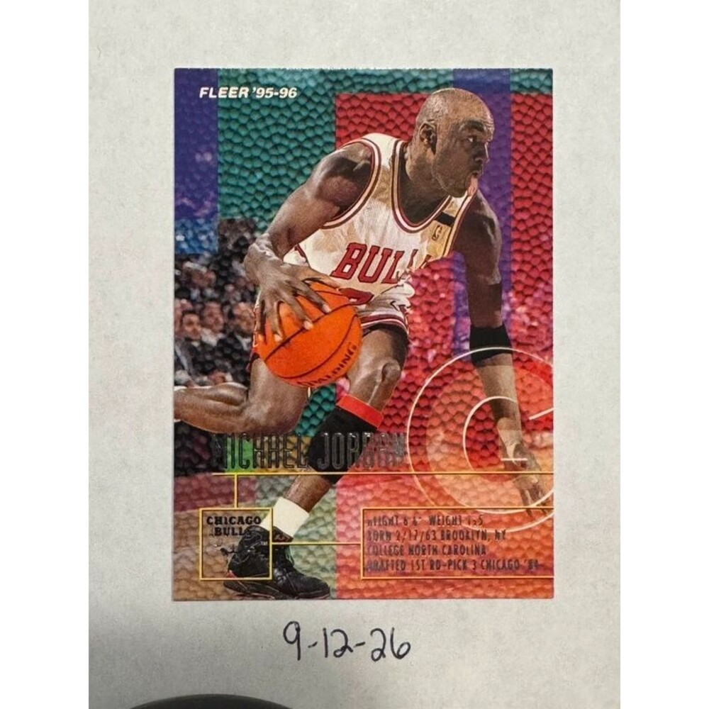 Michael Jordan 1995-96 Fleer #22